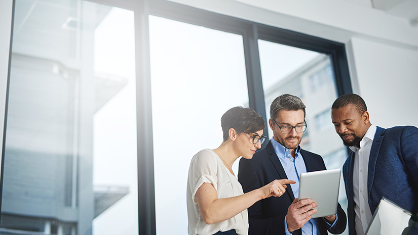 Three departments working towards one goal