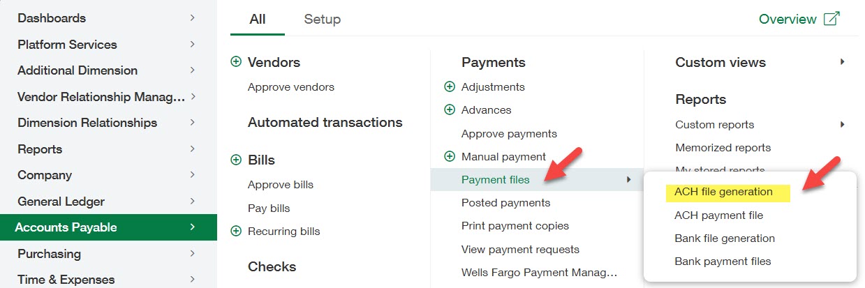 Enabling ACH Vendor Payments with Sage Intacct 12