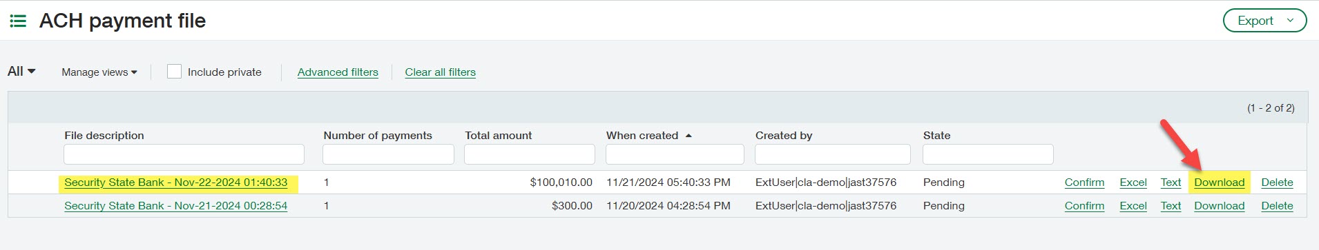 Enabling ACH Vendor Payments with Sage Intacct 14