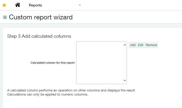 Sage Intacct Custom Wizard Report 4