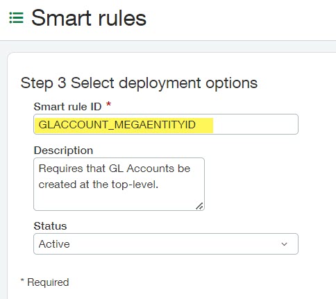 Sage Intacct helpful smart rules tips 4