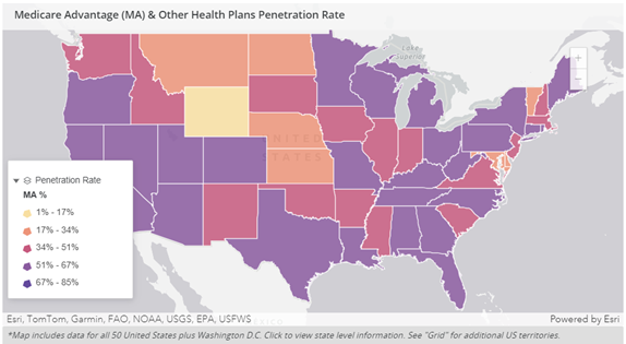 Medicare Advantage Penetration Rate