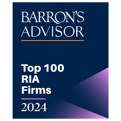 Barrons Top100 RIA Firms Badge