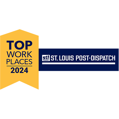 Top Work Places St Louis Badge