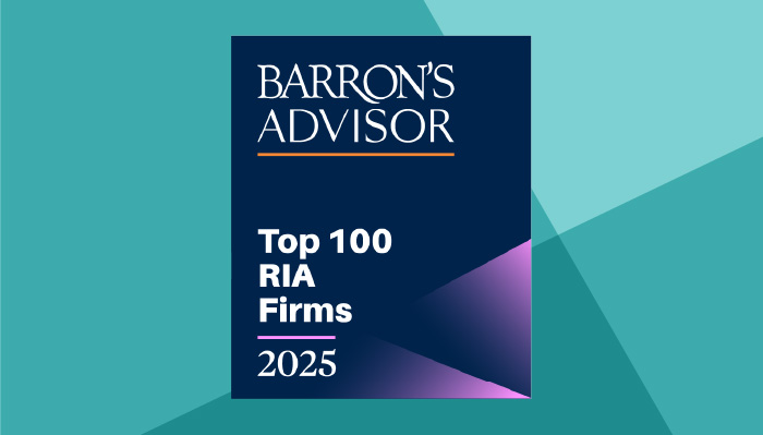 Barrons 2025 Top 100 RIA Firms Press Release Main Image