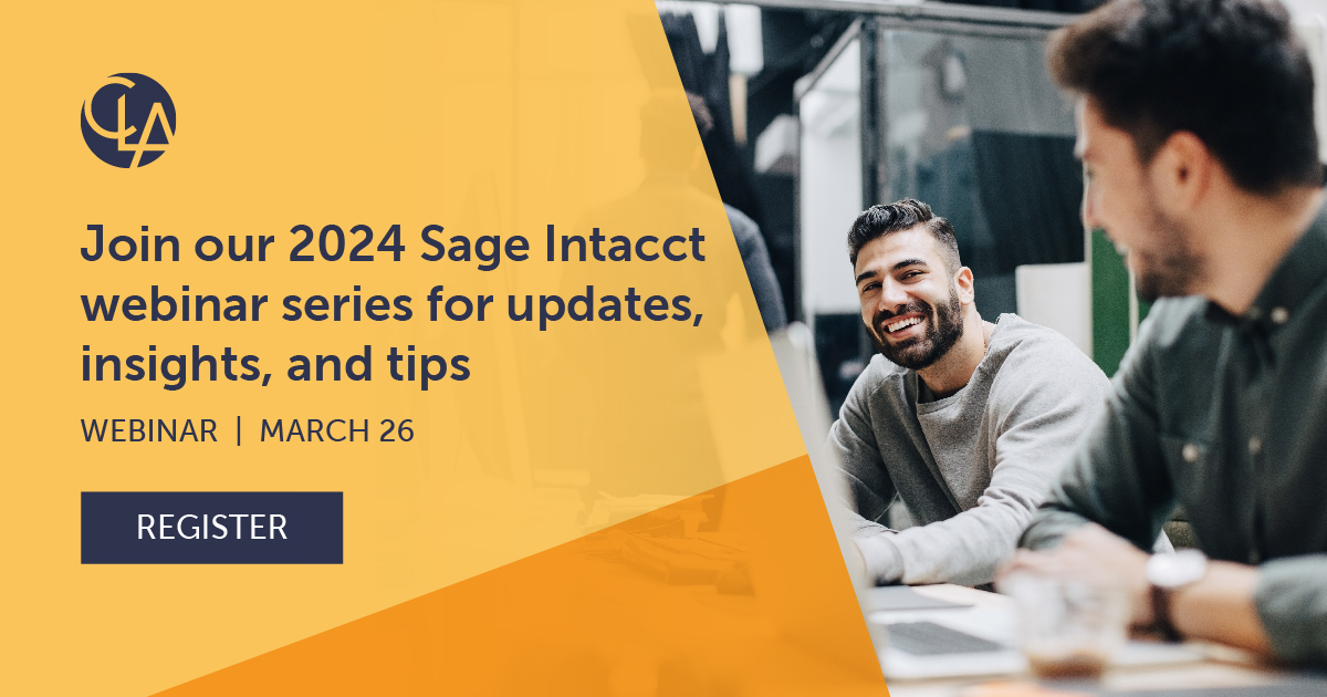 Sage Intacct 2023 R4 and 2024 R1 Highlights 2024 Sage Intacct