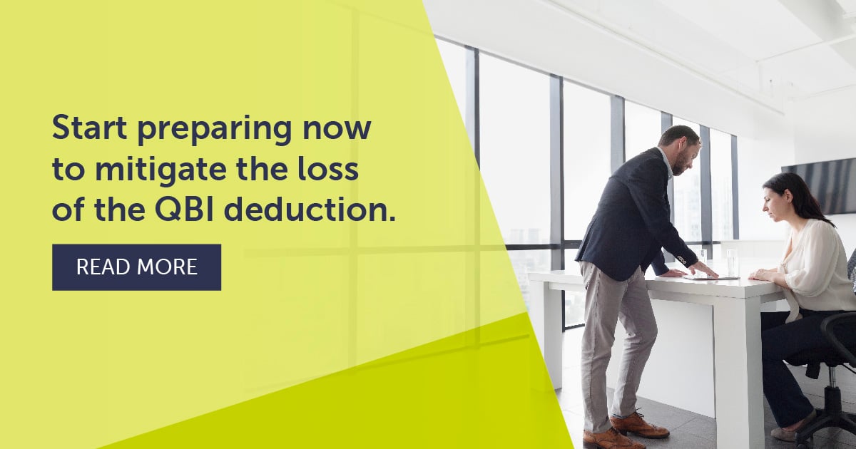 How Losing the QBI Deduction Would Affect Businesses